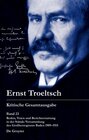 Buchcover Ernst Troeltsch: Kritische Gesamtausgabe / Reden, Voten und Berichterstattung in der Stände-Versammlung des Großherzogtu