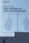 Buchcover The Origins of the Law in Homer