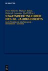 Buchcover Staatsrechtslehrer des 20. Jahrhunderts