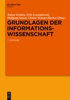 Buchcover Grundlagen der Informationswissenschaft