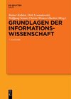 Buchcover Grundlagen der Informationswissenschaft