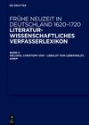 Buchcover Frühe Neuzeit in Deutschland. 1620-1720 / Hellwig, Christoph von – Lebaldt von Lebenwaldt, Adam