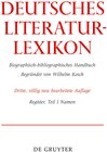 Buchcover Deutsches Literatur-Lexikon / Namen
