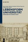 Buchcover Lebensform Universität