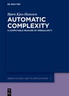 Buchcover Automatic Complexity