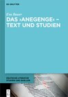 Buchcover Das ›Anegenge‹ – Text und Studien