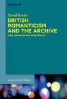 Buchcover British Romanticism and the Archive