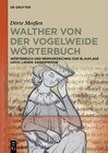 Buchcover Walther von der Vogelweide Wörterbuch