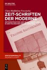Buchcover Zeit-Schriften der Moderne
