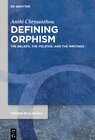 Buchcover Defining Orphism