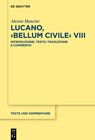 Buchcover Lucano, ›Bellum Civile‹ VIII