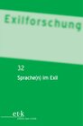 Buchcover Sprache(n) im Exil