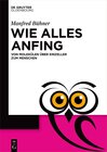 Buchcover Wie alles anfing