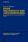 Buchcover Ovids Weltgedicht der ›Metamorphosen‹