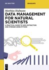 Buchcover Data Management for Natural Scientists