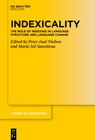 Buchcover Indexicality