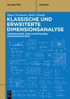 Buchcover Klassische und erweiterte Dimensionsanalyse
