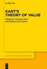 Buchcover Kant’s Theory of Value