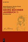 Buchcover Georg Büchner Jahrbuch / Büchners Dinge