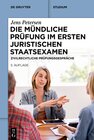 Buchcover Die mündliche Prüfung im ersten juristischen Staatsexamen