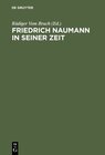 Buchcover Friedrich Naumann in seiner Zeit