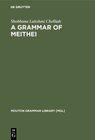 Buchcover A Grammar of Meithei