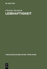 Buchcover Leibhaftigkeit