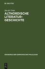 Buchcover Altnordische Literaturgeschichte