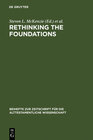 Buchcover Rethinking the Foundations