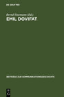 Buchcover Emil Dovifat