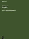 Buchcover Herbert Daniel: Physik / Optik, Thermodynamik, Quanten