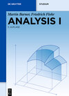 Buchcover Martin Barner; Friedrich Flohr: Analysis / Analysis I