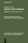 Buchcover Daniel Czepko: Sämtliche Werke / Briefwechsel und Dokumente zu Leben und Werk
