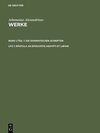 Buchcover Athanasius Alexandrinus: Werke. Die Dogmatischen Schriften / Epistula ad episcopos Aegypti et Libyae
