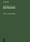 Buchcover Die Mischna. Toharot / Kelim (Gefäße)