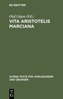 Buchcover Vita Aristotelis Marciana