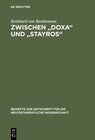 Buchcover Zwischen "Doxa" und "Stayros"