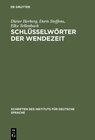 Buchcover Schlüsselwörter der Wendezeit