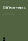 Buchcover Hanns Buchli: 6000 Jahre Werbung / Die neuere Zeit