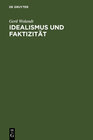 Buchcover Idealismus und Faktizität