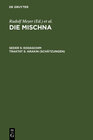 Buchcover Die Mischna. Kodaschim / Arakin (Schätzungen)
