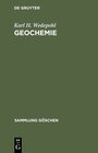 Buchcover Geochemie