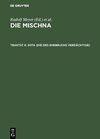 Buchcover Die Mischna. Naschim / Sota (Die des Ehebruchs Verdächtige)