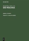 Buchcover Die Mischna. Toharot / Jadajim (Hände)