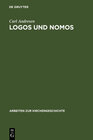 Buchcover Logos und Nomos
