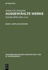 Buchcover Johann Ch. Gottsched: Ausgewählte Werke / Sämtliche Dramen