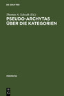 Buchcover Pseudo-Archytas über die Kategorien
