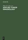 Buchcover Applied tumor immunology