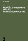 Buchcover Modularprogramme für die Fertigungsindustrie