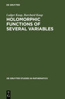 Buchcover Holomorphic Functions of Several Variables
